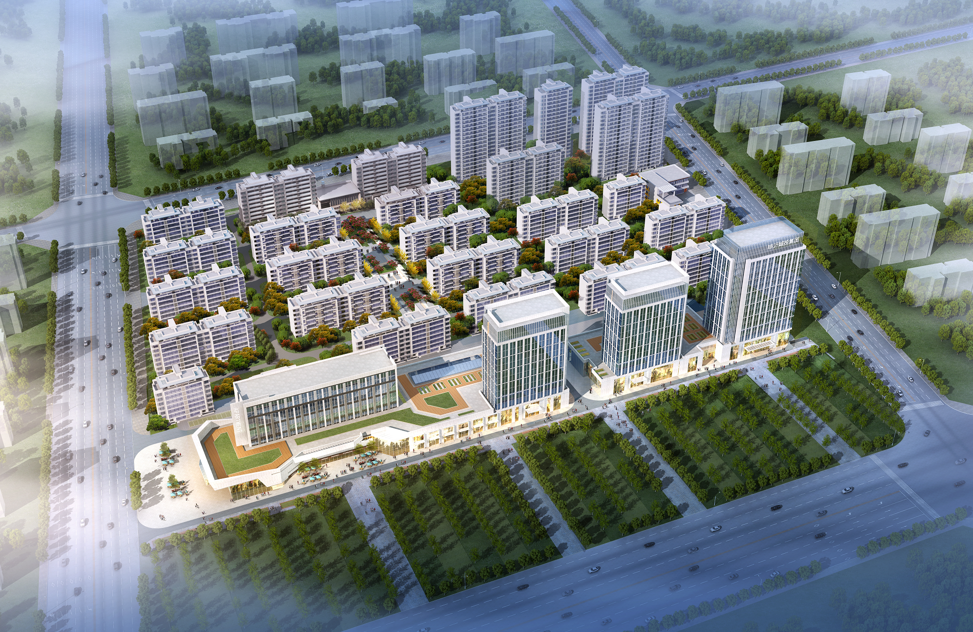 临沂市北城新区创意产业园项目 建筑面积约165234