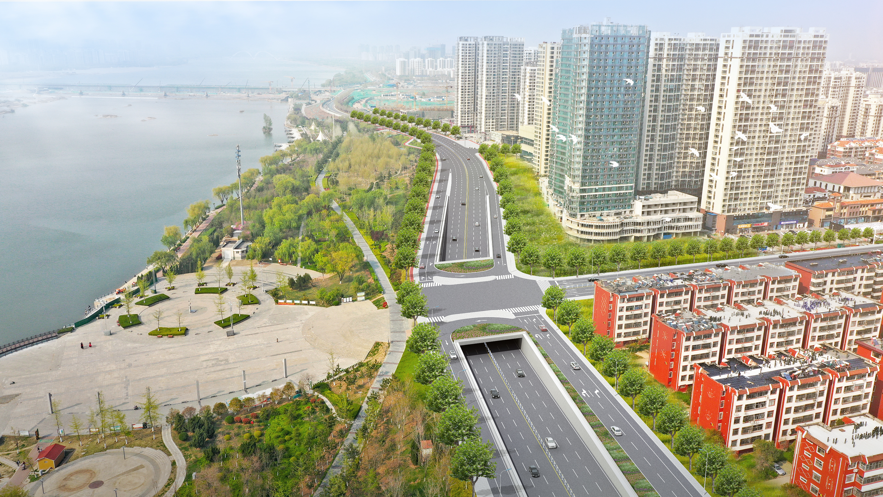 滨河大道提升改造工程（一期）