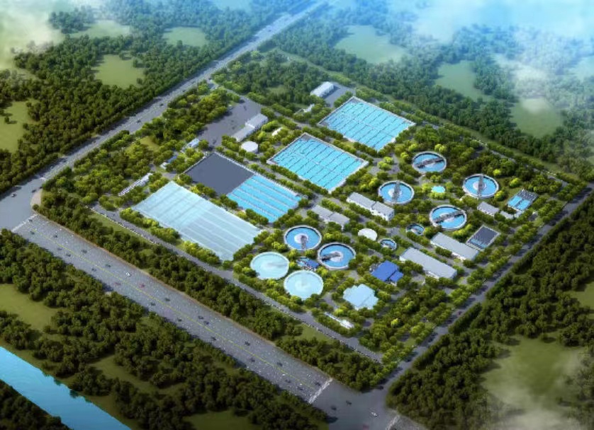 临沂市第二污水处理厂扩建工程级配套管网工程 建设单位临沂市市政工程建设处 总投资4